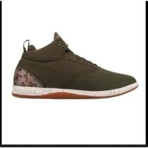 Strike Mvmnt Chill Pill Mid Sneakers Army Green Camo sz 7